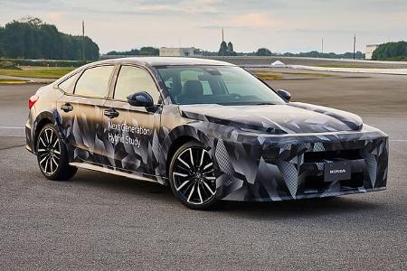 Honda Civic Next Generation Hybridantrieb Prototyp Erlkönig