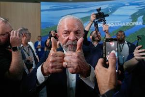 Verbreitet Zuversicht und strahlt Entschlossenheit aus: Brasiliens Präsident Lula.