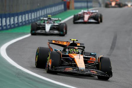 Norris gewinnt in Brasilien, Verstappen mit Aufholjagd