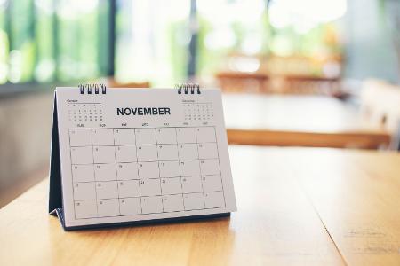 Leerlauf im November nutzen