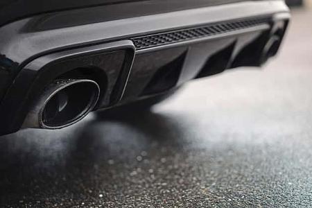 Audi RS3, Auspuff