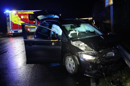 Der Golf war nicht mehr fahrbereit.