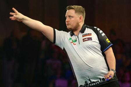 Schindler im Achtelfinale des Grand Slam of Darts
