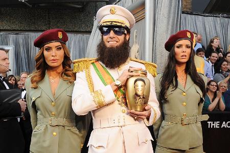 Sasha Baron Cohen bei den Oscars 2012