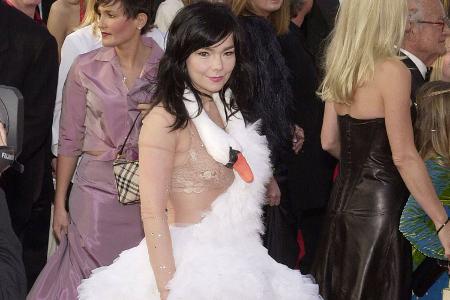 Björk bei den Oscars 2001