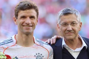 Bayern-Präsident Hainer: Müller kann mein Nachfolger werden