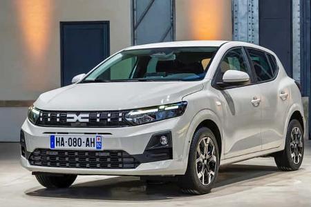 10/2025 Dacia Sandero und Stepway Facelift Modelljahr 2026