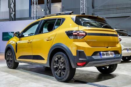 10/2025 Dacia Sandero und Stepway Facelift Modelljahr 2026