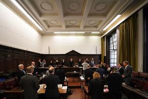 Die Beteiligten am Block-Prozess sind zum 21. Mal im Gerichtssaal zusammengekommen.