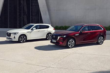 Mazda CX-60 und CX-80 Modellpflege 2025