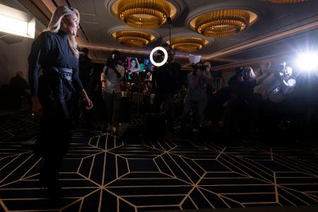 In München stellte Fischer ihre Tourneepläne vor. 