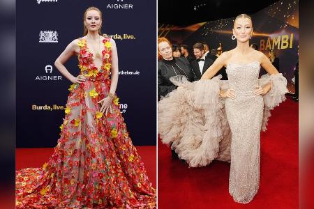 Bambi 2025: Promi-Damen begeistern in Traum-Roben