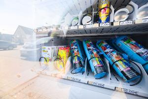 Einfach am SB-Automaten soll Lachgas bald nicht mehr zu haben sein. (Archivbild)