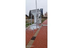 Weitere Aufnahme der Zerstörung