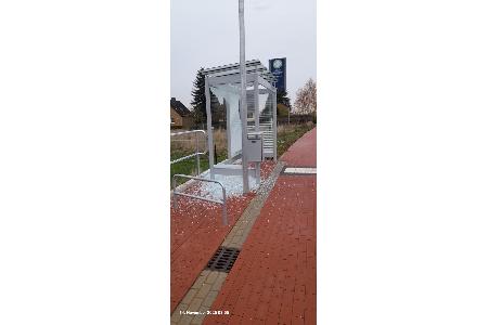 Weitere Aufnahme der Zerstörung