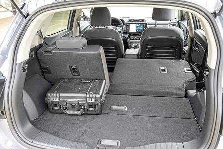 KGM Tivoli, Kofferraum