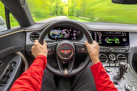 Bentley Continental GT Speed, Cockpit
