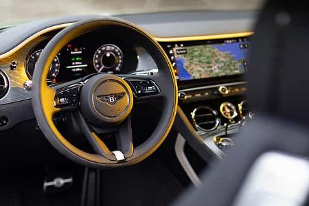 Bentley Continental GT Speed, Cockpit