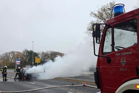 Einsatzstelle (Foto: Feuerwehr Celle)
