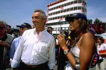 Naomi Campbell und Flavio Briatore