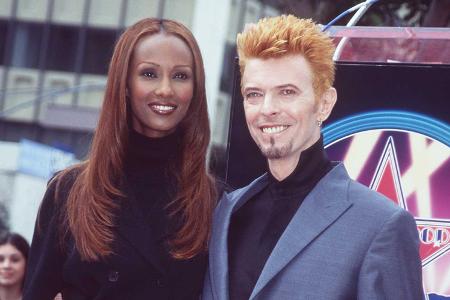 Iman und David Bowie