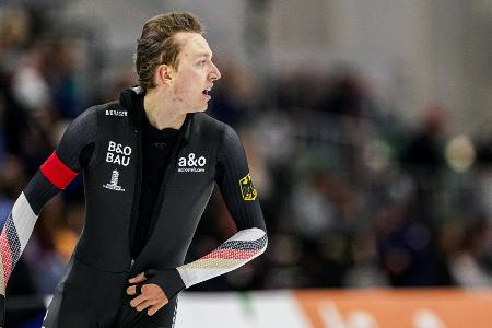 Eisschnelllauf: Sonnekalb überzeugt als Fünfter in Rekordzeit