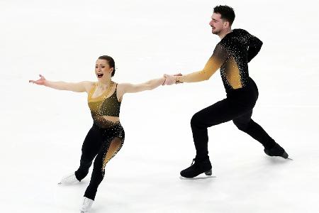 Eiskunstlauf: Hocke/Kunkel verpassen nach Sturz das Podest