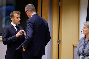 Bundeskanzler Friedrich Merz (CDU) und der französische Präsident, Emmanuel Macron, haben zum "Summit on European Digital Sovereignty" eingeladen. (Archivfoto)