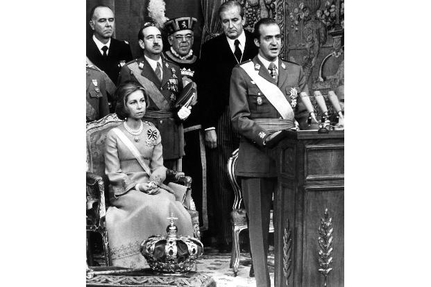 Juan Carlos bestieg den Thron nur zwei Tage nach dem Tod seines Ziehvaters, Diktator Francisco Franco. (Archivfoto)