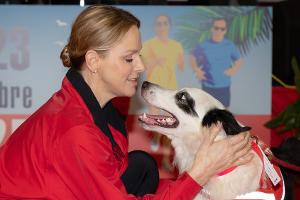 Spendenlauf: Fürstin Charlène zeigt sich von ihrer emotionalen Seite