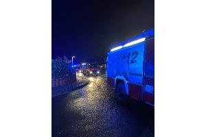 Fahrzeuge an der Einsatzstelle