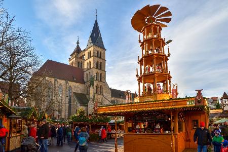 Der Esslinger Mittelaltermarkt und Weihnachtsmarkt.