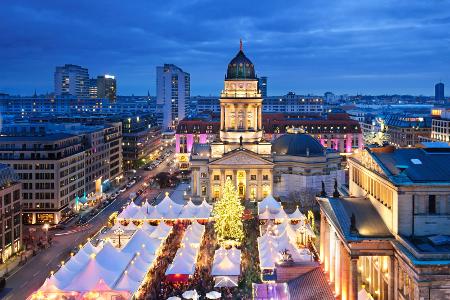Weihnachtsmarkt am Berliner Gendarmenmarkt
