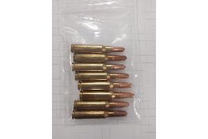 Sichergestellte Patronen