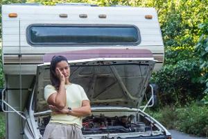 Wohnmobil, Liegenbleiben, Motorschaden, Panne