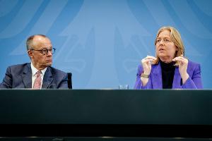 SPD-Arbeitsministerin Bärbel Bas ist das Niveau der Rente wichtig. (Archivfoto vom Koalitionsausschuss)