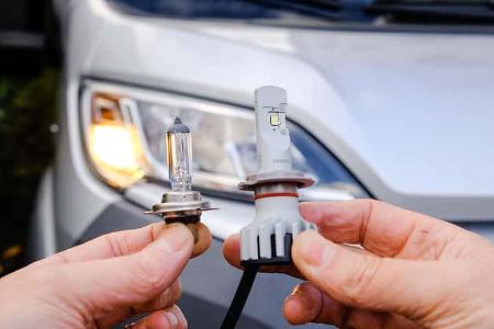 Zubehšrtest Philips LED-Lampe Philips H7-LED Lampe