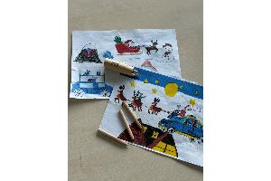 Der Weihnachtsmalwettbewerb 2025 der Polizei Düren ist gestartet