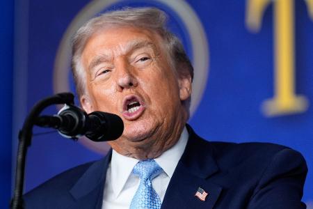 Trump ist begeistert über die Verabschiedung der UN-Resolution. 