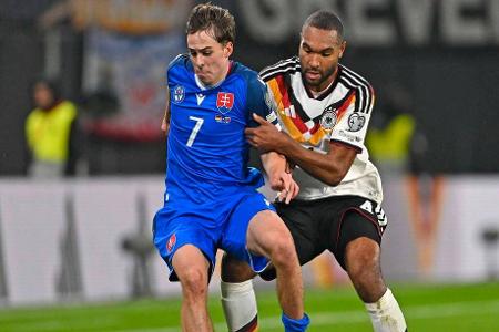 Jonathan Tah - Note: 2,5 - Klärte vor der Topchance von Duris zweimal unnötig ins Zentrum, sodass die Slowaken nachsetzen konnten. Ließ ansonsten in der Defensive jedoch wenig anbrennen. Hatte später ein starkes Gespür für Momente, in denen er vorschieben konnte.