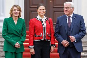 Kronprinzessin Victoria zu Gast bei Frank-Walter Steinmeier in Berlin