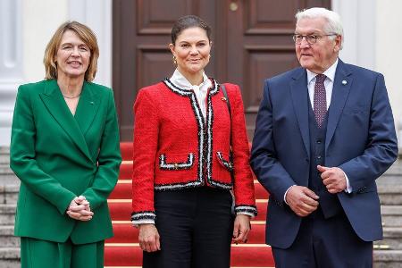 Kronprinzessin Victoria zu Gast bei Frank-Walter Steinmeier in Berlin