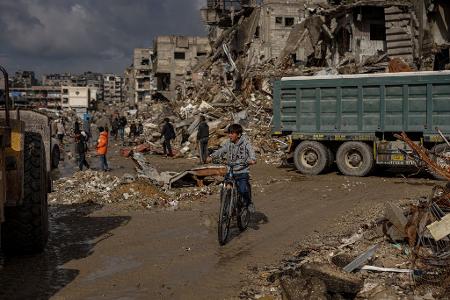 Eine UN-Resolution soll den US-Plan zur Beendigung des Gaza-Kriegs sichern. (Archivbild) 