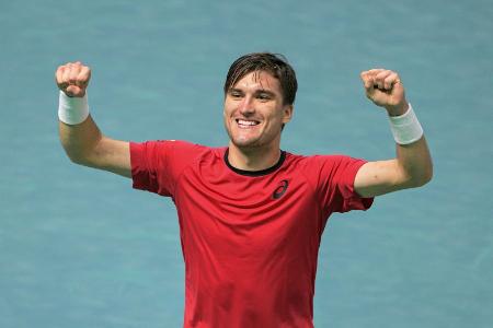 Davis Cup: Belgien im Halbfinale