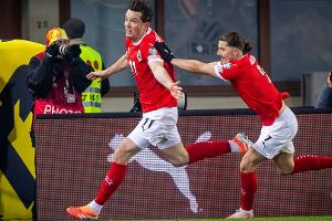 Österreich jubelt: "Joker" Gregoritsch rettet WM-Teilnahme