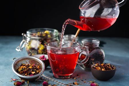 Achtung bei Früchtetees