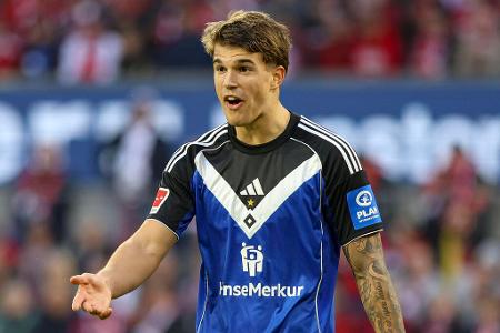 Platz 3: Luka Vušković (Hamburger SV) - 27,5 Mio. Euro - Innenverteidigung