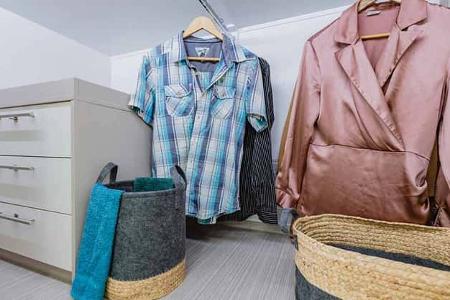 Hemden, Schubladen, Kleiderschrank