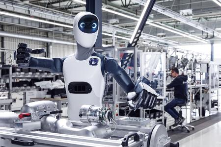 Der humanoide Roboter Agile One soll ab Anfang 2026 bei München in Serie produziert werden. (Handout)