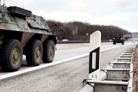Bundeswehr Autobahn